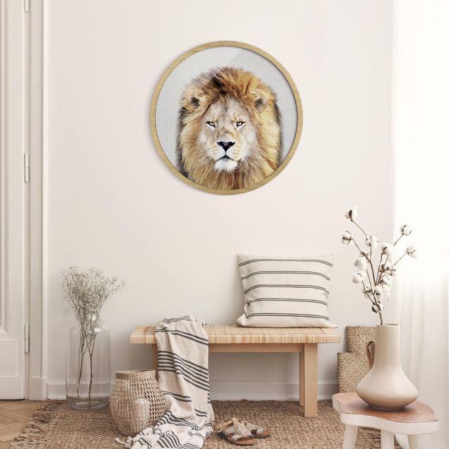 Tableaux lions Lion Linus