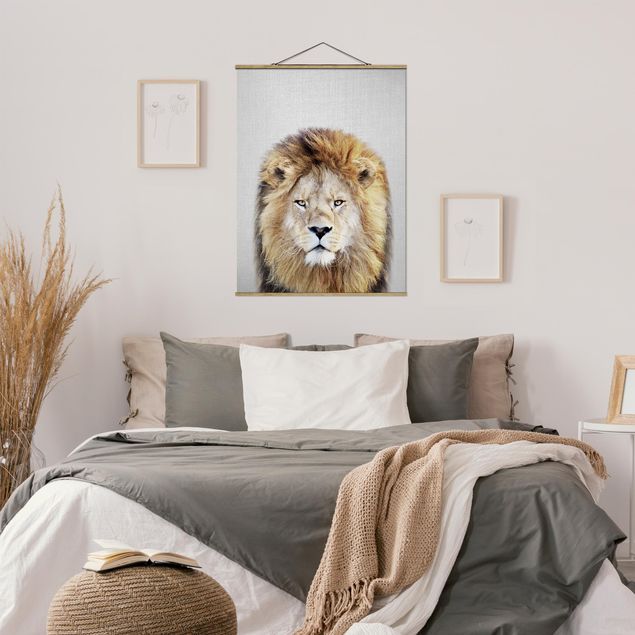 Tableau lion Lion Linus