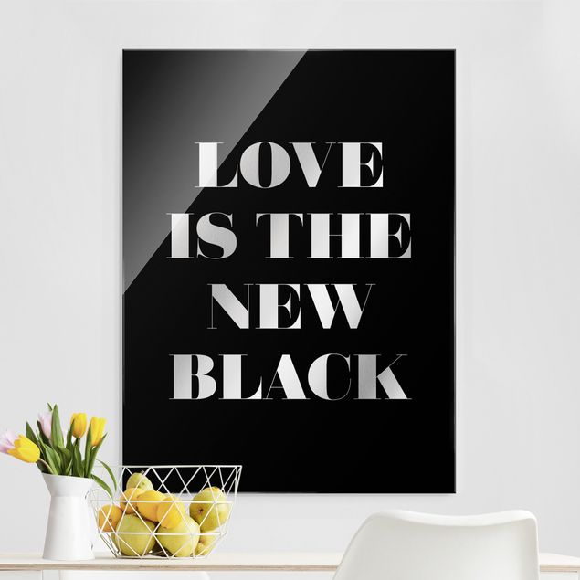 Décorations cuisine Love Is The New Black