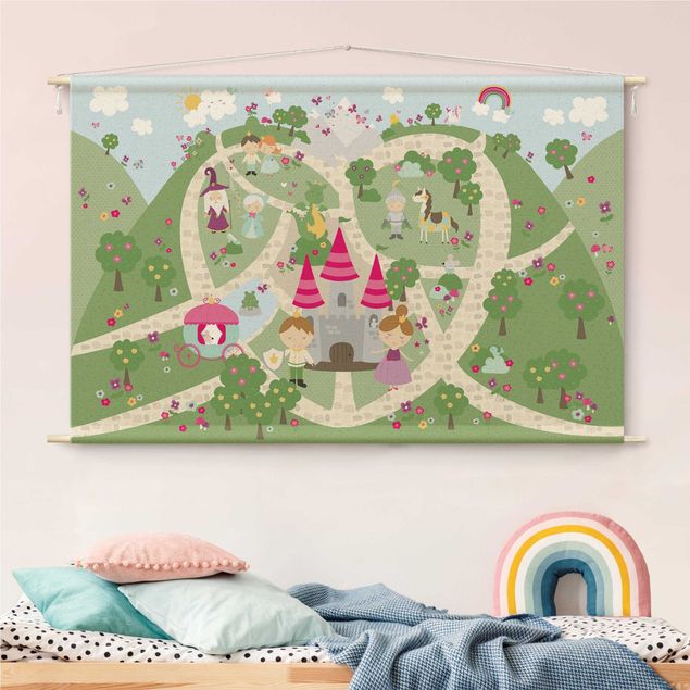 Décoration chambre bébé Wonderland - The Path To The Castle