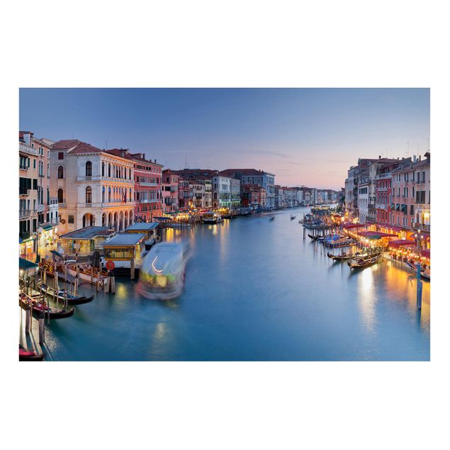 Tableau moderne Soirée sur le Grand Canal à Venise