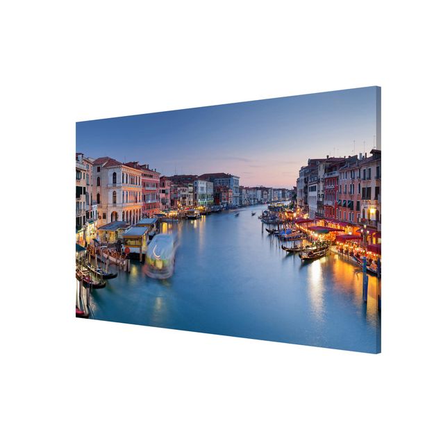 Tableau ville du monde Soirée sur le Grand Canal à Venise