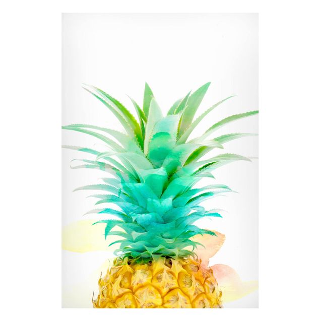Tableaux modernes Ananas Aquarelle