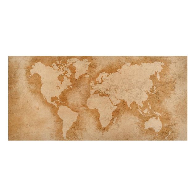 Tableaux moderne Carte du Monde Antique