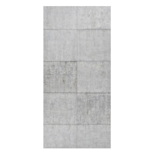 Tableau moderne Brique de béton aspect gris