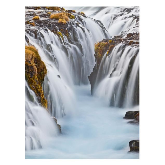 Tableaux paysage Chute d'eau de Brúarfoss en Islande