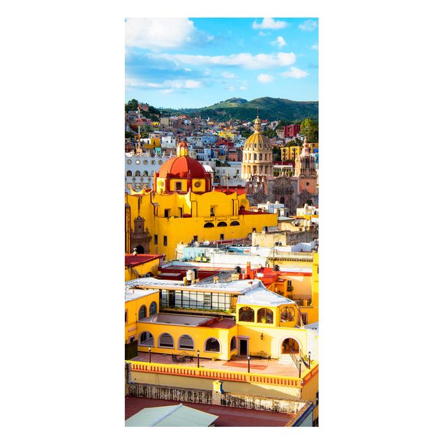 Tableau moderne Maisons colorées Guanajuato