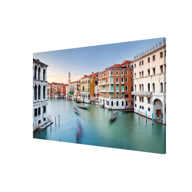 Tableau ville du monde Vue du Grand Canal depuis le pont du Rialto Venise