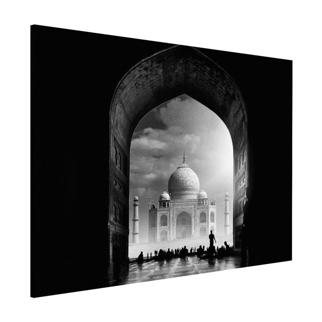Déco mur cuisine La porte du Taj Mahal