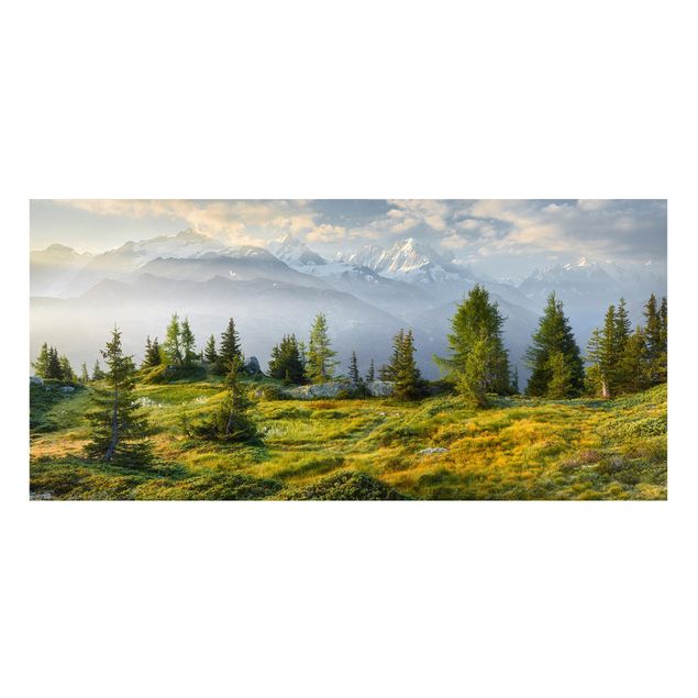 Tableaux paysage Émosson Wallis Suisse