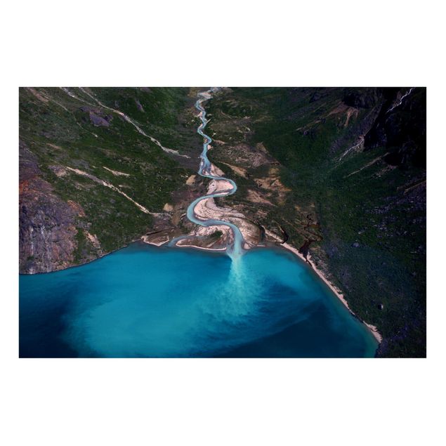 Tableaux paysage Rivière au Groenland