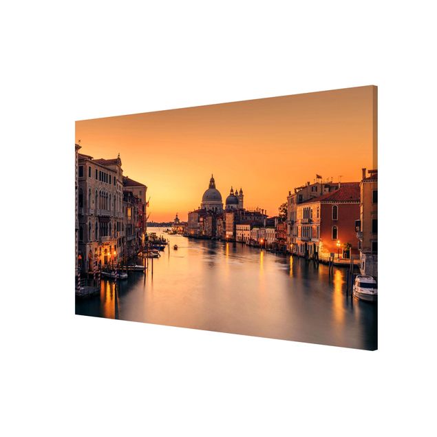 Tableau moderne Venise dorée