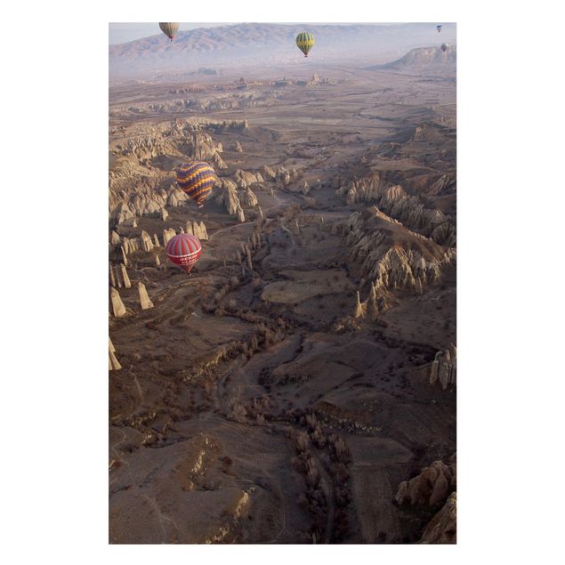 Tableau paysage Ballons à air chaud au-dessus de l'Anatolie