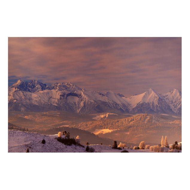 Tableau paysages High Tatra In The Morning