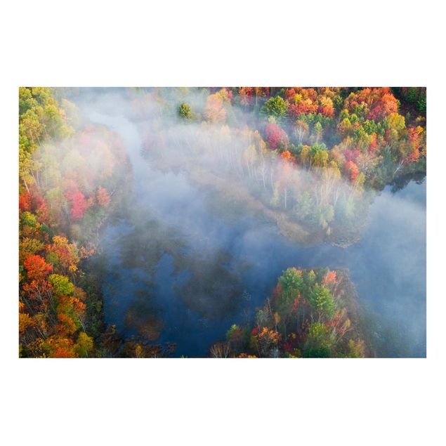 Tableau paysage Vue aérienne - Symphonie d'automne