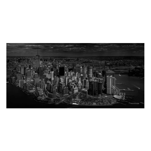 Cadre New York New York - Manhattan vu du ciel