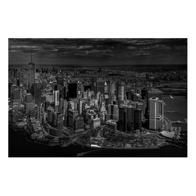 Cadre New York New York - Manhattan vu du ciel