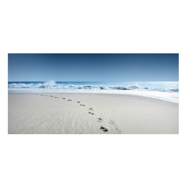Tableaux paysage Traces dans le sable