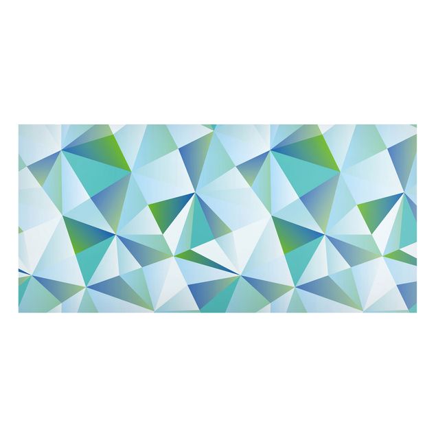 Tableaux moderne Motif vectoriel turquoise