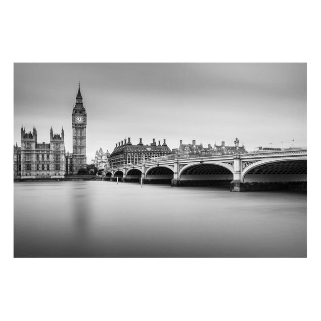 Tableau London Pont de Westminster et Big Ben
