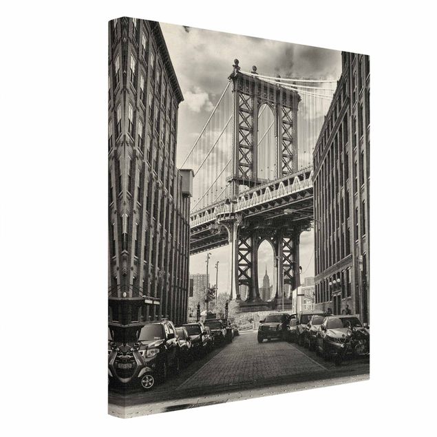 Tableaux modernes Pont de Manhattan en Amérique
