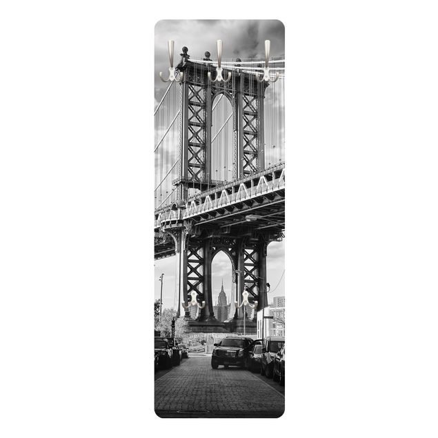 Porte-manteau - Manhattan Bridge In America