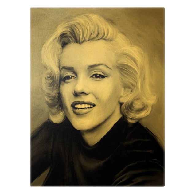 Tableau gris Marilyn en privé
