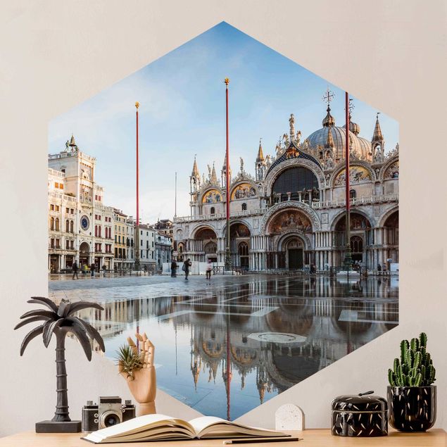 Papier peint moderne Place Saint-Marc à Venise