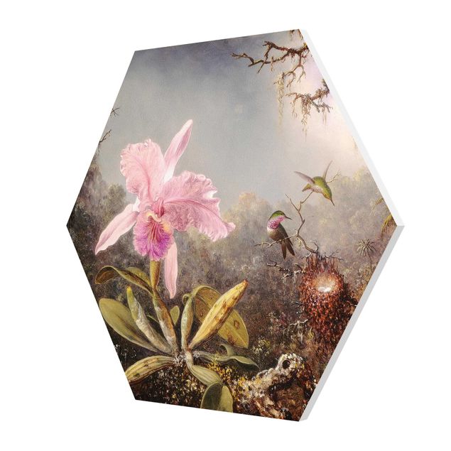 Tableau forex Martin Johnson Heade - Orchid And Three Hummingbirds