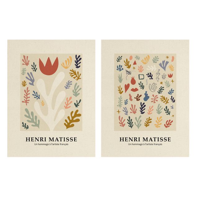 Tableau décoration Hommage à Matisse - Plantes magnifiques