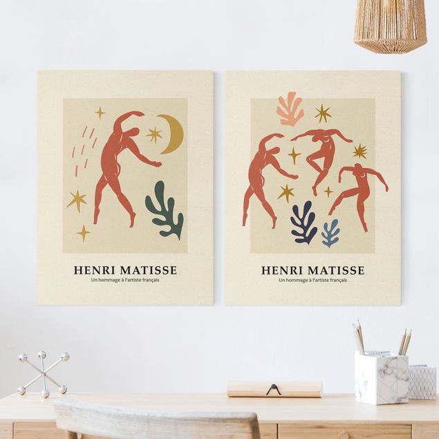 Tableaux moderne Hommage à Matisse - Danses