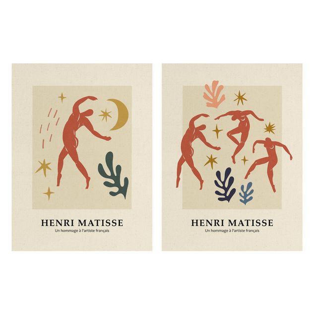 Tableaux muraux Hommage à Matisse - Danses