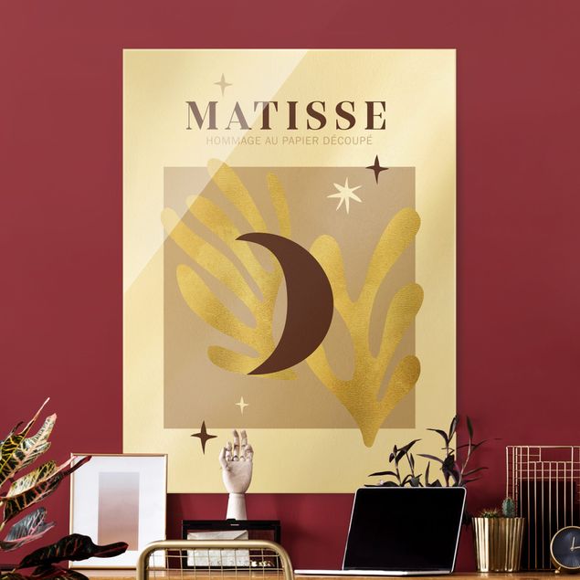 Tableaux modernes Interprétation Matisse - Lune et étoiles