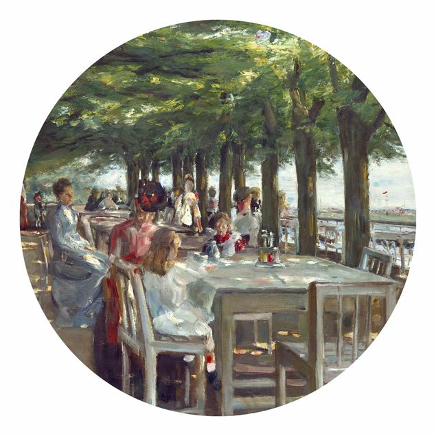 Papier peint moderne Max Liebermann - La terrasse du restaurant Jacob