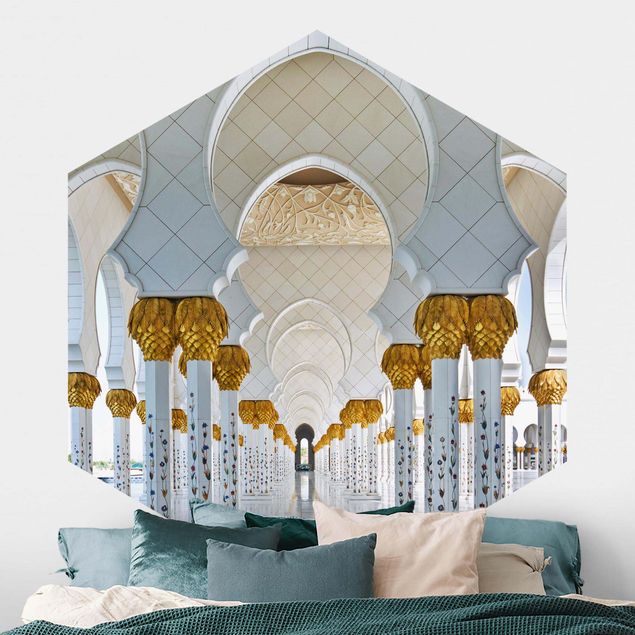 Déco murale cuisine Mosquée à Abu Dhabi