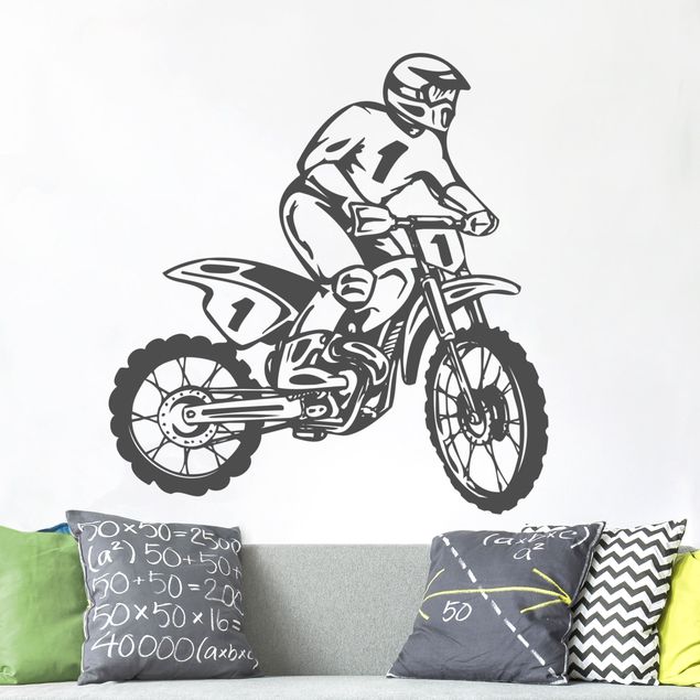 Sticker mural - Motorcycle Racer