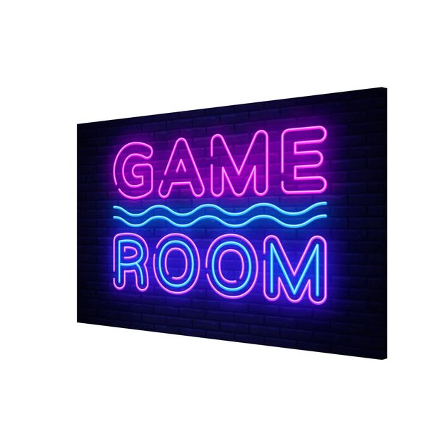 Tableaux citations Neon Text Game Room