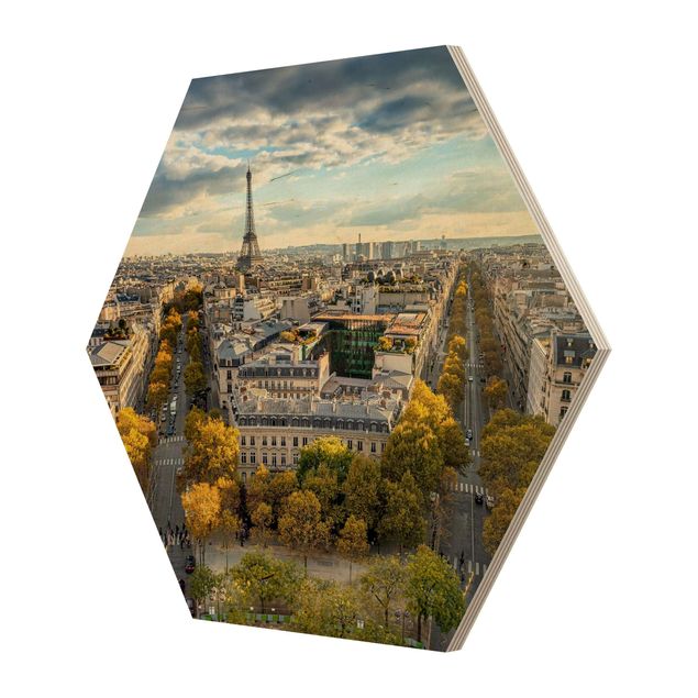 Tableau ville du monde Belle journée à Paris