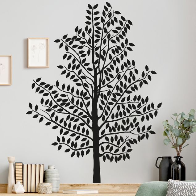 Sticker mural - No.AC84 Tree With Leaves
