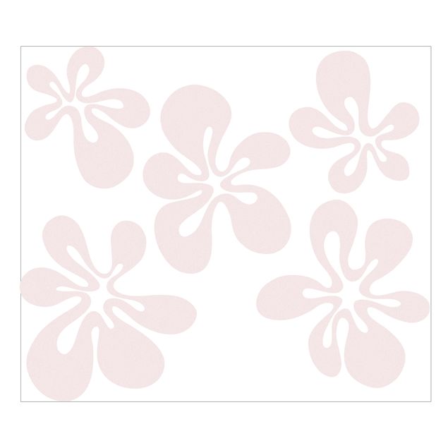 Sticker pour fenêtres - No.UL481 Five Bubble Flowers