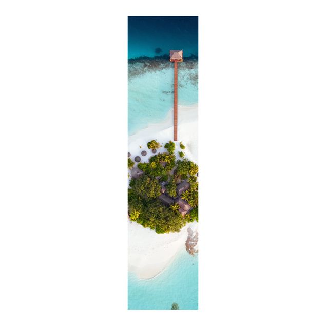 Tableaux de Matteo Colombo Paradis océanique aux Maldives