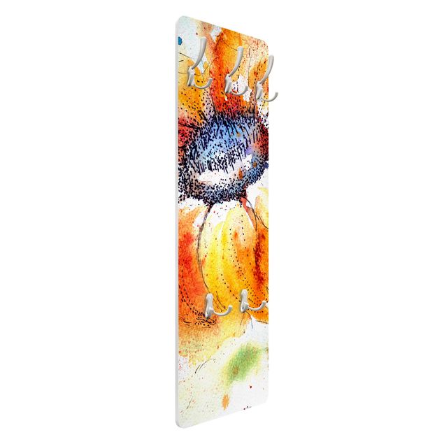 Porte-manteau - Painted Sunflower