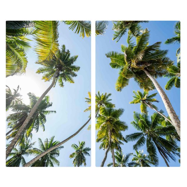 Cache plaques de cuisson - Palm Tree Canopy