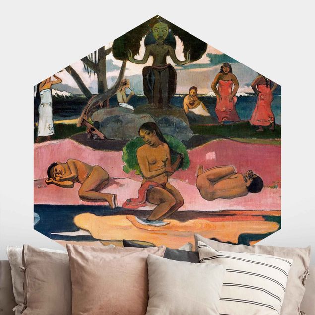Décorations cuisine Paul Gauguin - Le jour des dieux (Mahana No Atua)