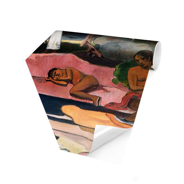 Papier peint paysage Paul Gauguin - Le jour des dieux (Mahana No Atua)