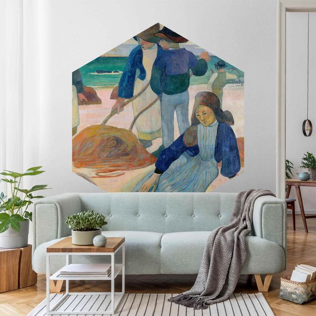 Tableau artistique Paul Gauguin - Les cueilleurs de varech (Ii)
