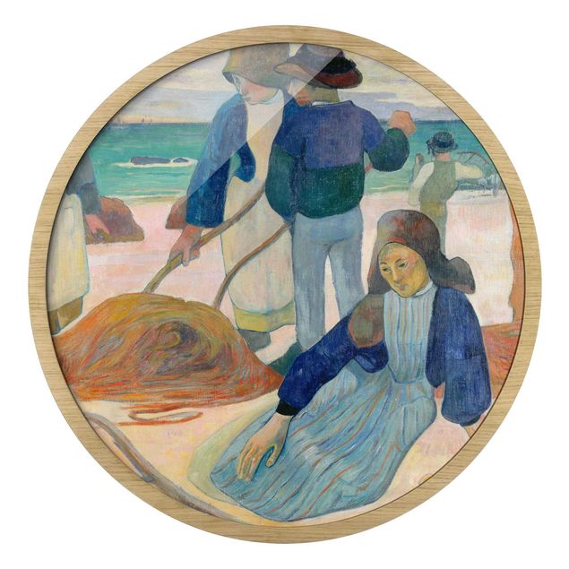 Tableaux reproductions Paul Gauguin - Les cueilleurs de varech (Ii)