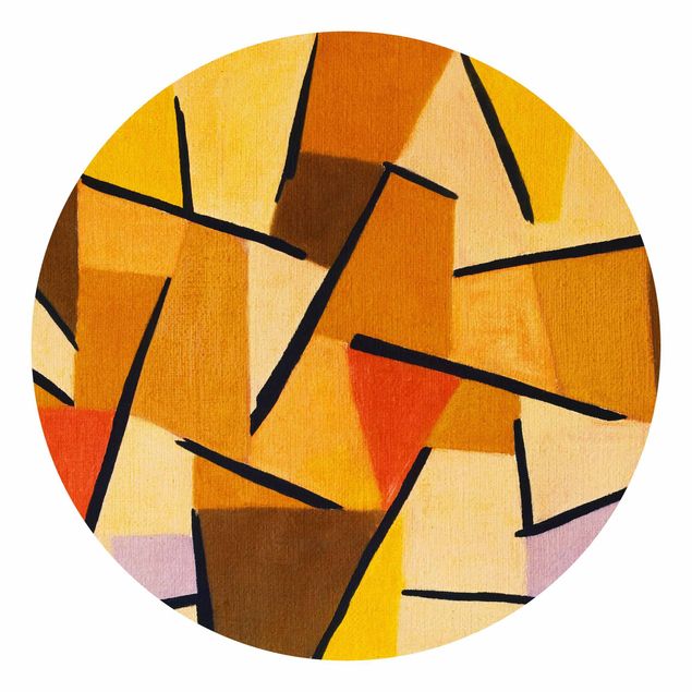 Tapisserie motif Paul Klee - Combat harmonisé
