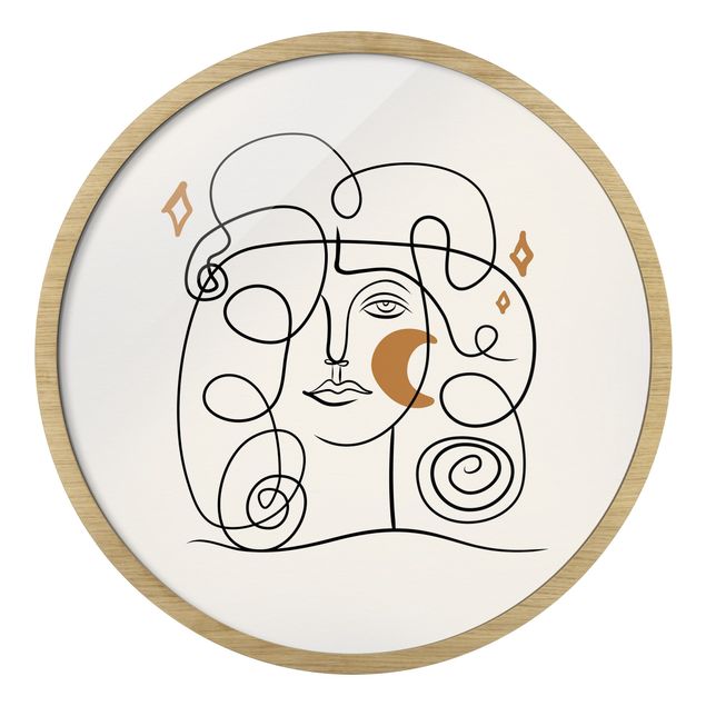 Tableau décoration Interprétation de Picasso - La muse II