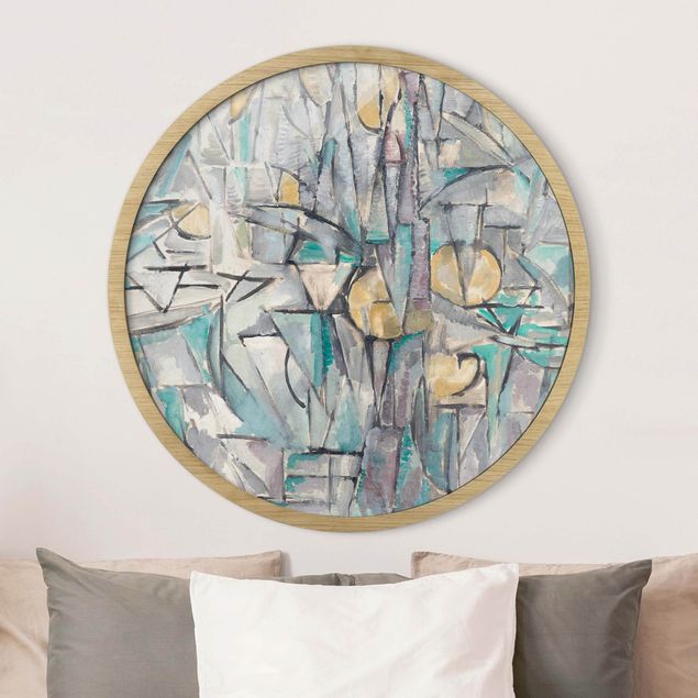 Toile impressionniste Piet Mondrian - Composition X